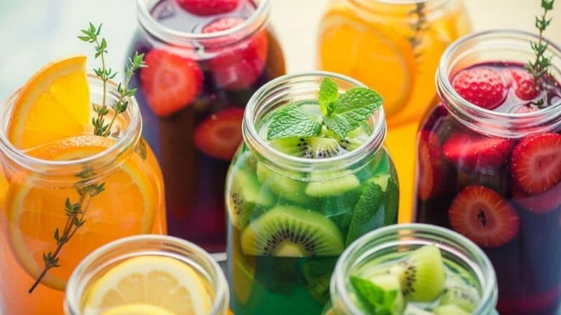 Infusões geladas artesanais