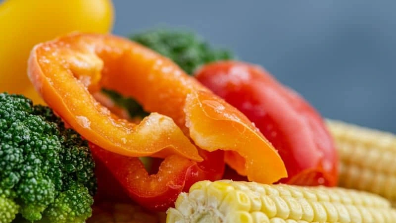 Vegetais mantêm nutrientes após congelamento inteligente