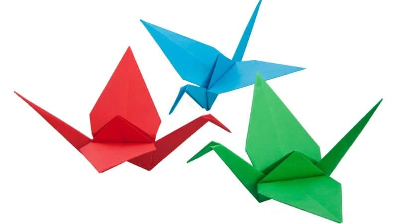 origami fácil para iniciantes – pássaro básico
